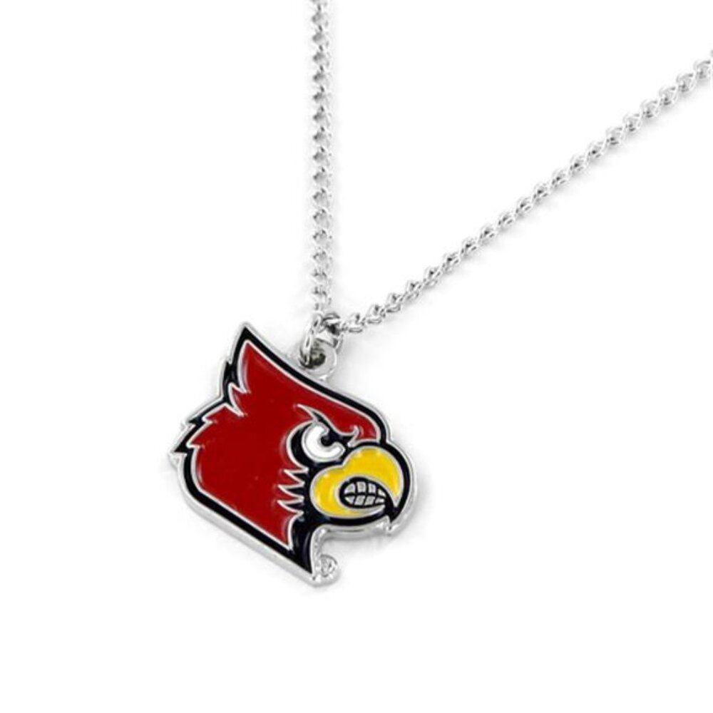 New NCAA Louisville Cardinals Team Logo Necklace